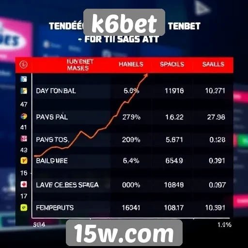 Tendências de apostas no k6bet
