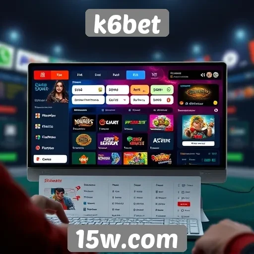 Avaliação da interface do usuário do k6bet